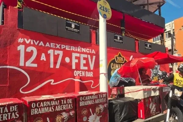 Camarote interditado na Barra Crédito: Reprodução