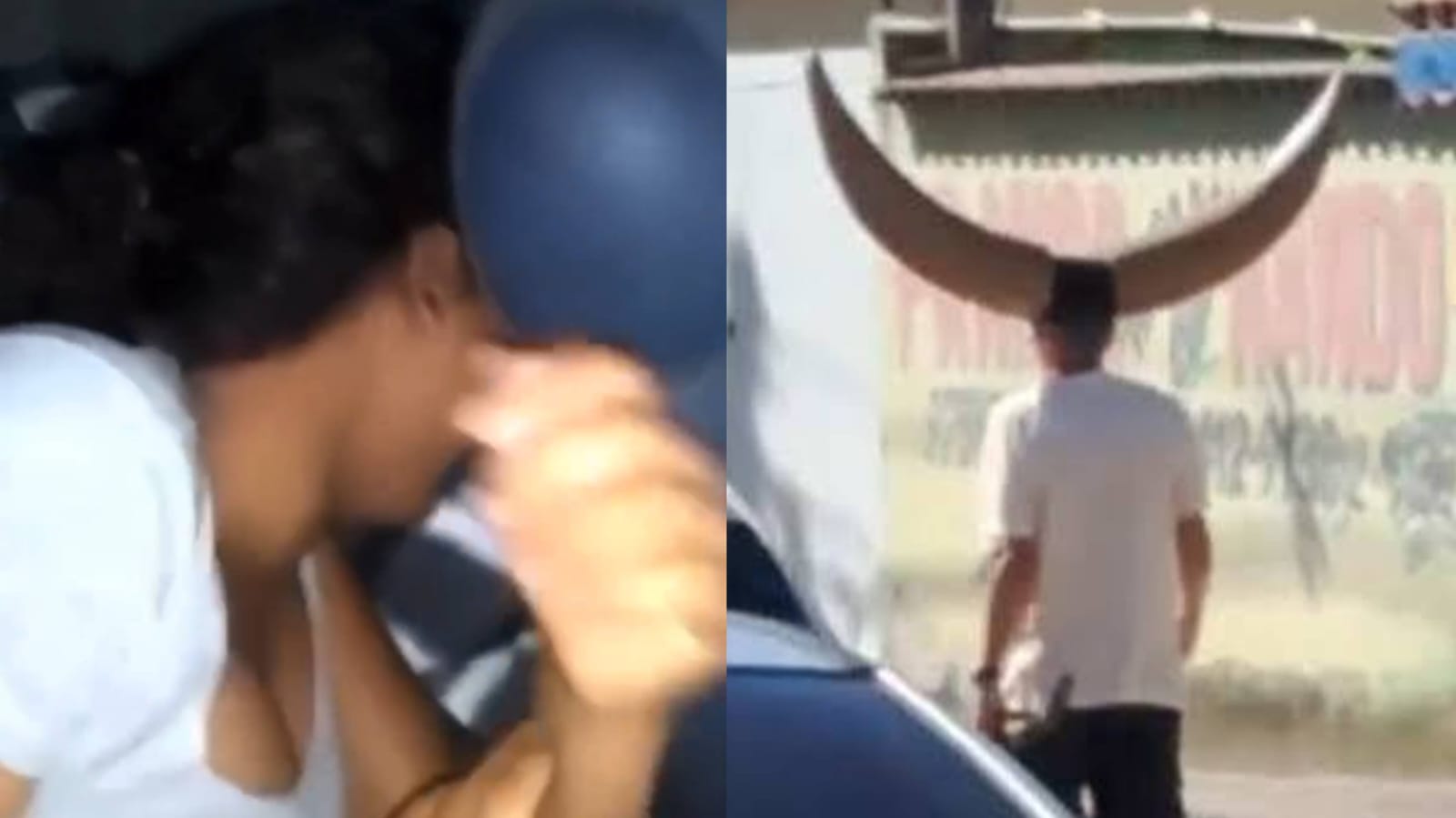 Vídeo: Caminhoneiro descobre que namorada o traiu com seu primo e vários homens do bairro e fica enfurecido