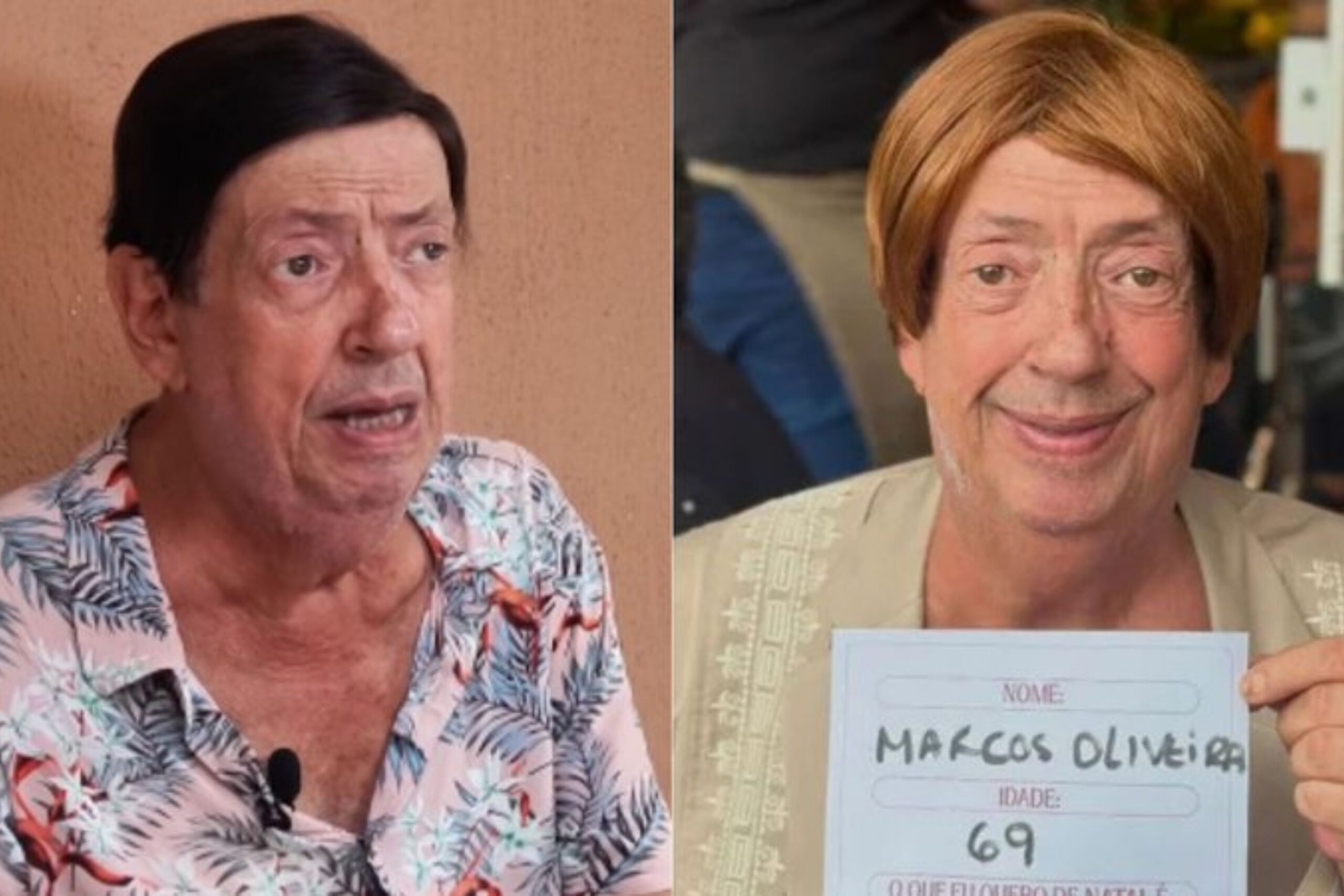 Marcos Oliveira, o Beiçola, faz críticas ao Retiro dos Artistas e reclama da falta de sexo